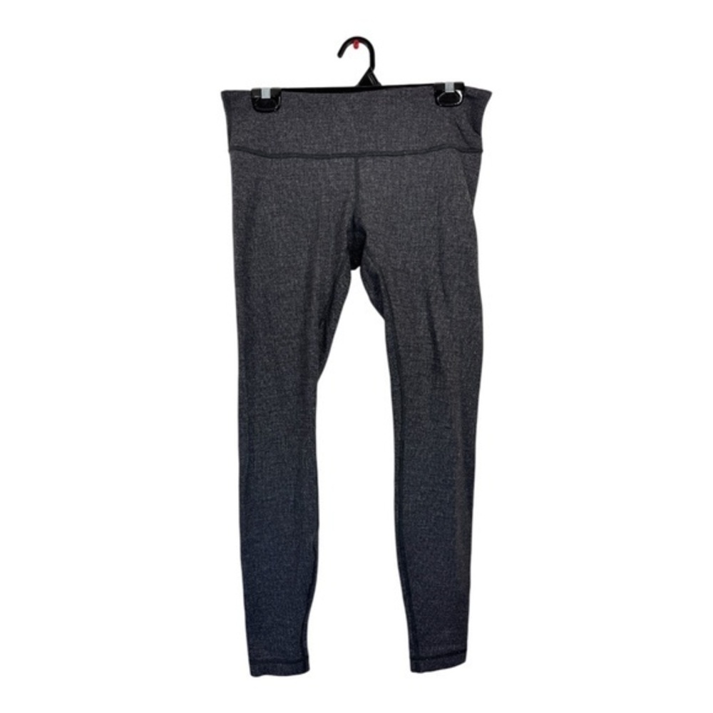 Lululemon Leggings Womens Size 10 Gray Athleisure Workout Running Skinny